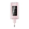 Sieninis įkroviklis Acefast A45, 2x USB-C, 1xUSB-A, 65W PD (rožinė)