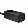 USB A 2x USB C maitinimo šaltinis - su kintamosios srovės lizdu - 5V-20V / 1.5A-4.5A - Akyga AK-CH-21