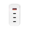 Įkroviklis jungiama į tinklą Akyga AK-CH-24 140W 3x USB-C + USB-A PD GaN 5-28V / 1.5-5A balta