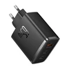Sieninis įkroviklis Baseus OS-Cube Pro 2xUSB-C + USB, 65W (juodas)