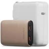 Laidinis įkroviklis Energea TravelWorld Edge 65W 2xUSB-C PD/PPS/QC3.0 (US/UK/EU) aukso spalvos