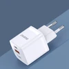 Įkroviklis jungiama į tinklą GaN 33W PPS USB C/USB Dudao A13Pro - balta