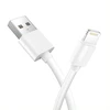 Tinklo įkroviklis T-PHOX MINI-EU lightning baltos spalvos 1.2M 2.4A
