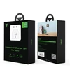 Tinklo įkroviklis T-PHOX MINI-EU lightning baltos spalvos 1.2M 2.4A