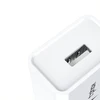Tinklo įkroviklis T-PHOX MINI-EU MICRO USB baltos spalvos 1.2M 2.4A