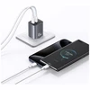 Laidinis įkroviklis USAMS CC305 T66 45W GaN 2xUSB-C tarnish