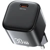 Laidinis įkroviklis USAMS JO Series CC262 30W USB-C + 1m USB-C/Lightning kabelis baltos spalvos