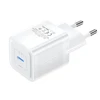 Vention Sieninis įkroviklis, ventiliacija, FEPW0-EU, USB-C, 20W, GaN (balta)