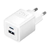 Vention Sieninis įkroviklis, ventiliacija, FEQW0-EU, USB-C + USB-A, 30W/30W, GaN (balta)