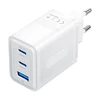 Vention Sieninis įkroviklis, ventiliacija, FERW0-EU, 2xUSB-C, USB-A, 65W/65W/30W, GaN (balta)