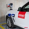 Sieninis elektromobilio įkroviklis, trijų fazių, 22 kW, 32 A, 400 V, amio-04843