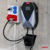 Sieninis elektromobilio įkroviklis, trijų fazių, 22 kW, 32 A, 400 V, amio-04843
