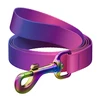 WAUDOG gradientinis nailoninis pavadėlis šuniui, 20 mm pločio, 122 cm ilgio, violetinis