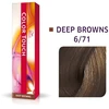 Wella Professionals Color Touch Ammonia-Free Semi-Permanent Hair Dye 6/71 Dark Skirtas šviesiems plaukams Ash Chestnut, 60 ml