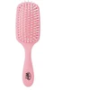 WET BRUSH WETBRUSH GO Žalias™ TREATMENT &amp; SHINE plaukų šepetys su sintetiniais šereliais ir natūraliais aliejais, rožinis