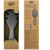Wet Brush Wet Go Žalias Mini Detangler Pilkas plaukų šepetys