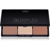 Wibo 3 Steps To Perfect Face Contour Palette Dark, 10 g
