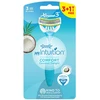 Wilkinson Sword vienkartinis skustuvas moterims My Intuition Comfort Coconut Delight 3 + 1 vnt.