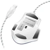 Wire pelė žaidimams Hoco USB A 3600 dpi GM31 baltas mėlynas