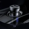 Wireless Bluetooth FM transmitter with charger Baseus S-16 (Overseas edition) - juodas