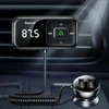 Wireless Bluetooth FM transmitter with charger Baseus S-16 (Overseas edition) - juodas