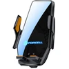 Wireless car phone holder Forcell F-Grip HS6 15W windshield / air vent juodas