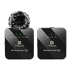 Belaidis prisegamas mikrofonas PULUZ 1 TX + 1 RX