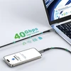 WIWU 240W PD projektoriaus laidas Wi-C036 C-C