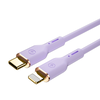 WIWU kabelis YQ01 USB-C - Lightning 30W 1,2m violetinės spalvos