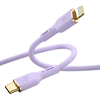 WIWU kabelis YQ01 USB-C - Lightning 30W 1,2m violetinės spalvos