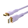 WIWU kabelis YQ01 USB-C - Lightning 30W 1,2m violetinės spalvos
