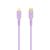 WIWU kabelis YQ01 USB-C - Lightning 30W 1,2m violetinės spalvos