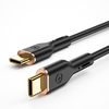WIWU kabelis YQ02 USB-C - USB-C 100W 1,2m juodos spalvos