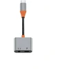 WiWU – garso adapteris LT10 nuo C iki C tipo + 3,5 mm