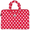 Wonder nešiojamo kompiuterio krepšys 17 colių red polka-dot