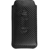 Wonder CARBON dėklas telefonui (Dydis XXL) Samsung S23 Ultra/S22 Ultra/M33/M23/A14 5G/Xiaomi Redmi 12C juodos spalvos