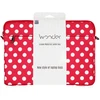Wonder nešiojamo kompiuterio dėklas 15-16 colių red polka-dot