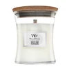 WoodWick Aromatinė žvakė (White Teak), 85 g