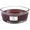 WoodWick Juodas Cherry scented candle with wooden wick 453,6 g