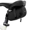 Wozinsky small bicycle saddle bag 0.6 l juodos spalvos (WBB8BK juodos spalvos)