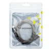 Wozinsky kabelis USB Type C - Lightning Power Delivery 18W 1m juodas (WUC-PD-CL1B)