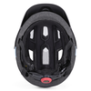 Dviratininko šalmas dziecięcy MTB Wozinsky su odpinanym daszkiem 48-52 cm - juoda