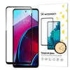 Hurtel Wozinsky Full Glue Apsauginis stiklas Motorola Moto G Stylus 2022 9H Full Screen Apsauginis stiklas with Juodas Frame