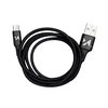 Wozinsky kabelis USB – microUSB 2,4A 1m juodos spalvos (WUC-M1B)