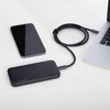 Wozinsky Li-Po Išorinė baterija 10000 mAh, 2 x USB, juodos spalvos (WPBBK1)