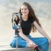 Wozinsky WC1Y3S Selfio lazdelė teleskopinis trikojis 1,3 m su telefono laikikliu – juoda