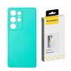 Wozinsky Silicone flexible silicone for Samsung Galaxy S25 Ultra – dėklas telefonu žalios spalvos