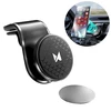 Wozinsky magnetinis telefono laikiklis oro grotelėms 360 juodos spalvos (WMH-03)