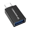 Wozinsky W10GY1S USB-C – USB-A 3.2 10Gb/s Adapteris – juodos spalvos