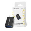 Wozinsky W10GY1S USB-C – USB-A 3.2 10Gb/s Adapteris – juodos spalvos